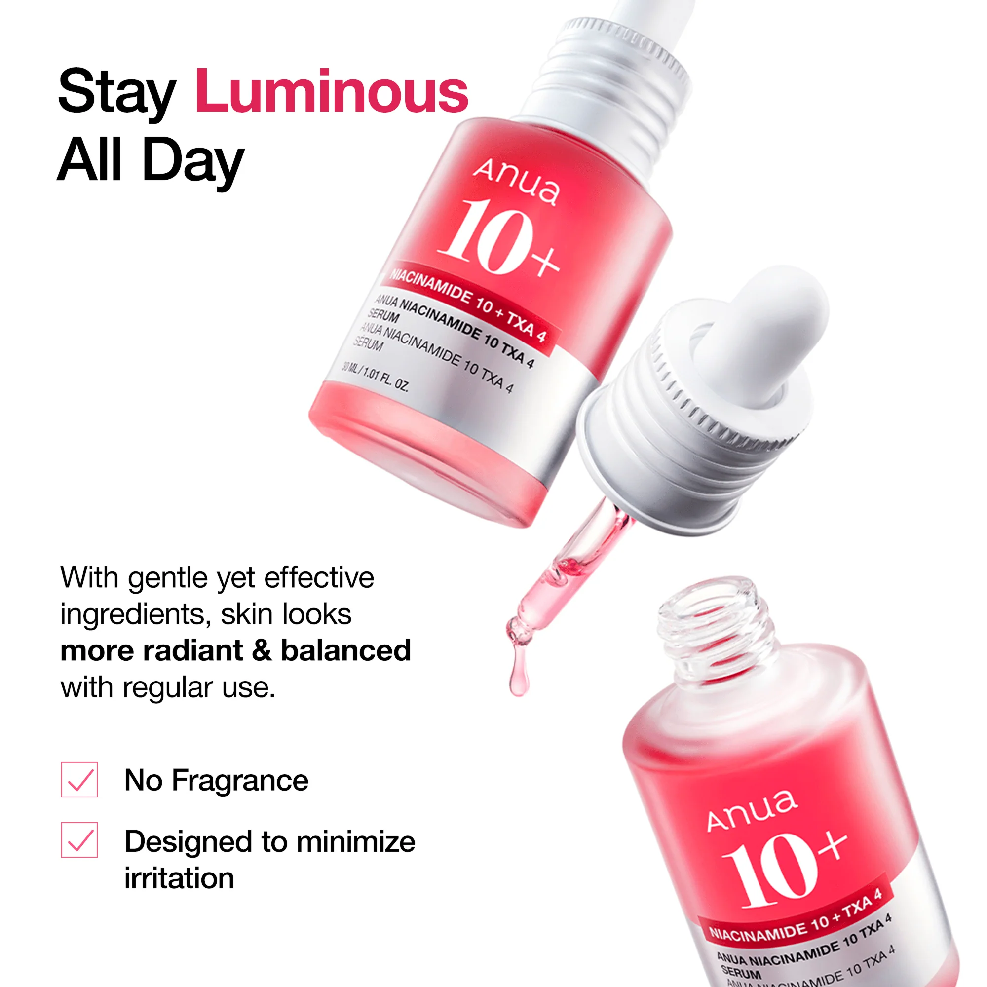 Anua Niacinamide 10% + TXA 4% Serum 30 mL